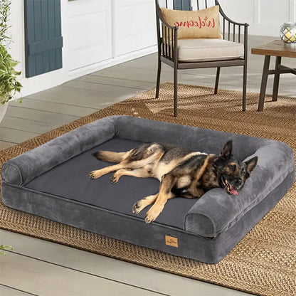 XXXL Large Calming Dog Bed Orthopedic Memory Foam Waterproof Removable Cover.