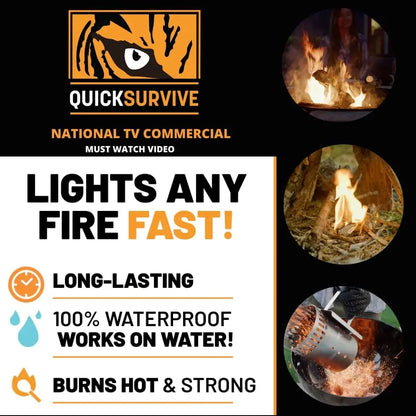All-Purpose 100% Waterproof Fire Starters