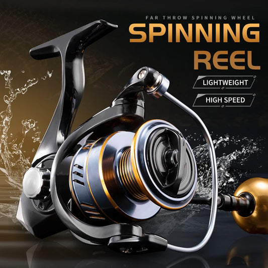 Fishing Reel All Metal Saltwater Freshwater Spinning Reel