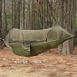 Quickly install hammock, with mosquito net,