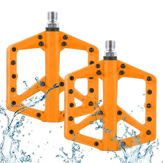 Mountain Bikes Pedals Flat Non-Slip Flat Pedals Enlarged Colorful Cycling Pedals Accessories Cycling Footrest For For Commuting