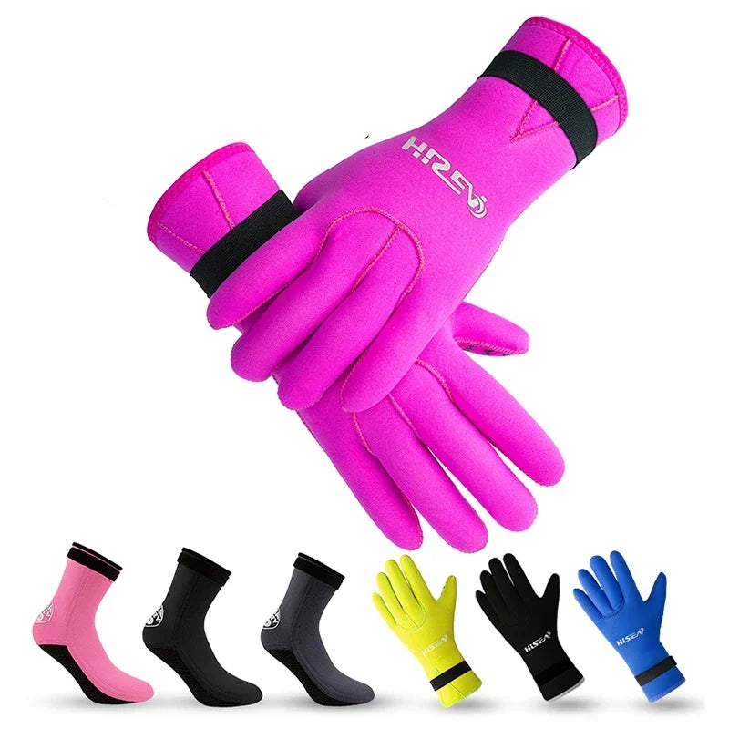 3mm Neoprene Diving Gloves.