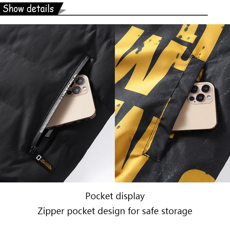 Winter Men Outdoor Windbreak Brand Removable Hooded Jacket.