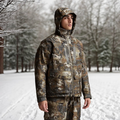 Men's winter waterproof insulation camouflage Hudson jacket fishing hunting Jacket.