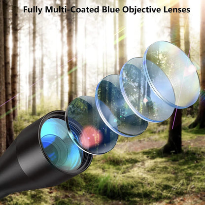 3-9X40  Rifle Scope Wire Rangefinder Reticle Crossbow Mil Dot Reticle.