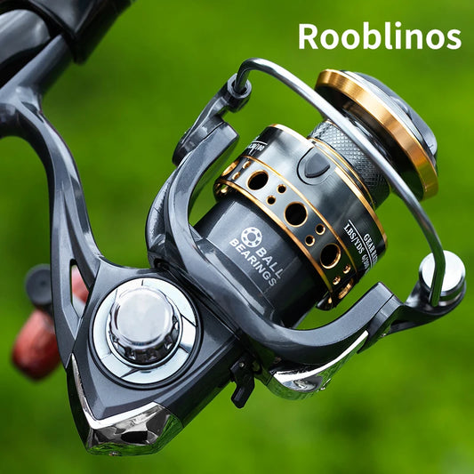 Spinning Fishing Reels For Saltwater Freshwater Metal