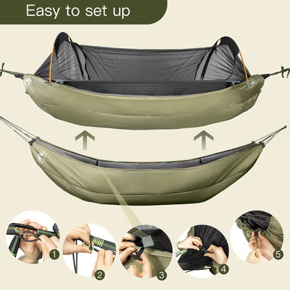 Hammock  Insulated Under Blanket 4 Seasons Lightweight Soft Warm