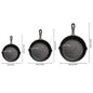 3PCS\4PCS\5pcs Cast Iron Skillet Set 6 Inch/8 Inch/10 Inch Cast Iron Frying Pan.