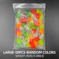 50PCS/BAG Mixed colors Fishing gear accessories,