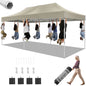10x20 Heavy Duty Pop Up  Commercial Instant Canopy with Roller Bag, Party Tent Waterproof.