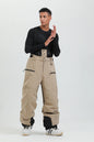 Ski Pants Winter Waterproof Men  Snowboard Overalls Suspender Snow pants Warmth -40 degrees.
