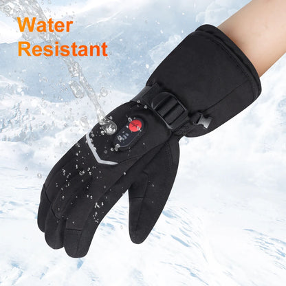 7.4V Electric Rechargeable  heated Gloves Waterproof.