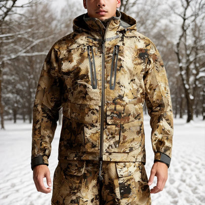 Men's winter waterproof insulation camouflage Hudson jacket fishing hunting Jacket.