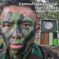 5 Colors Face Paint Camouflage Oil.