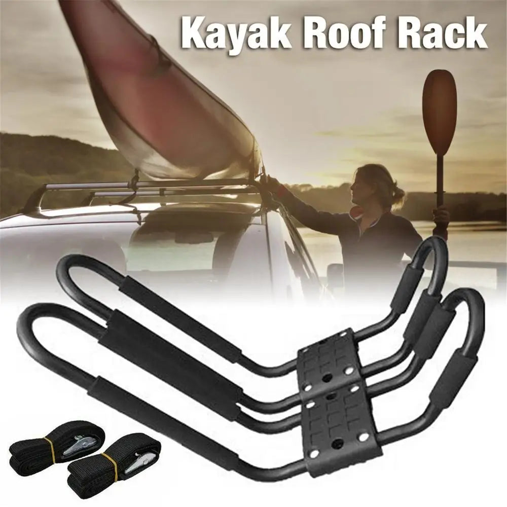 Kayak Car Rack 2pcs Universal Snowboard Roof Rack Multifunction