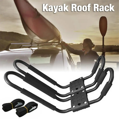 Kayak Car Rack 2pcs Universal Snowboard Roof Rack Multifunction