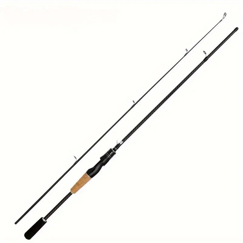 Carbon Lure Rod with Wooden Handle,180cm/70.86inch.