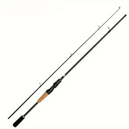 Carbon Lure Rod with Wooden Handle,180cm/70.86inch.