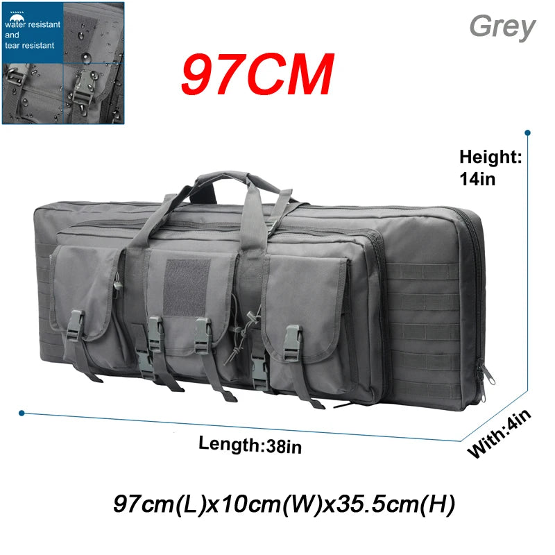 32 38 42 Inch Double Rifle Bag, Gun Case Rifle, Long Gun Bag .