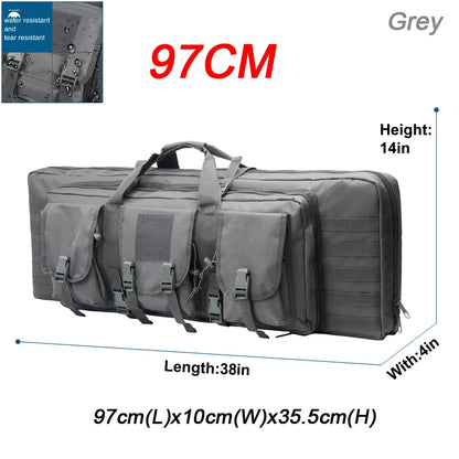 32 38 42 Inch Double Rifle Bag, Gun Case Rifle, Long Gun Bag .