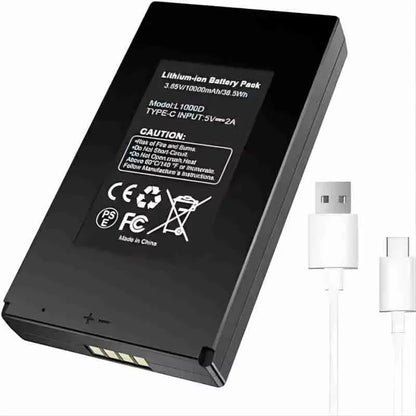 The E6P rechargeable camera portable 10000mAh battery is suitable for GardePro E6P, E8P, E6PCF and E8P.