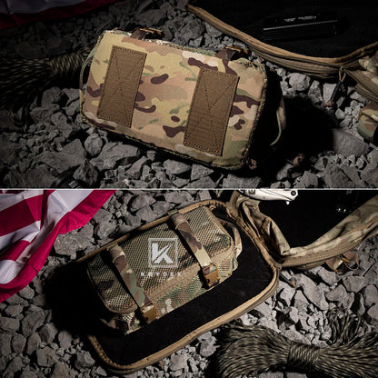 Modular Pouch Set Outdoor Backpack Organizer.