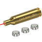 6.5MM Optics Cartridge Red Dot Laser Brass  Bore sighter.