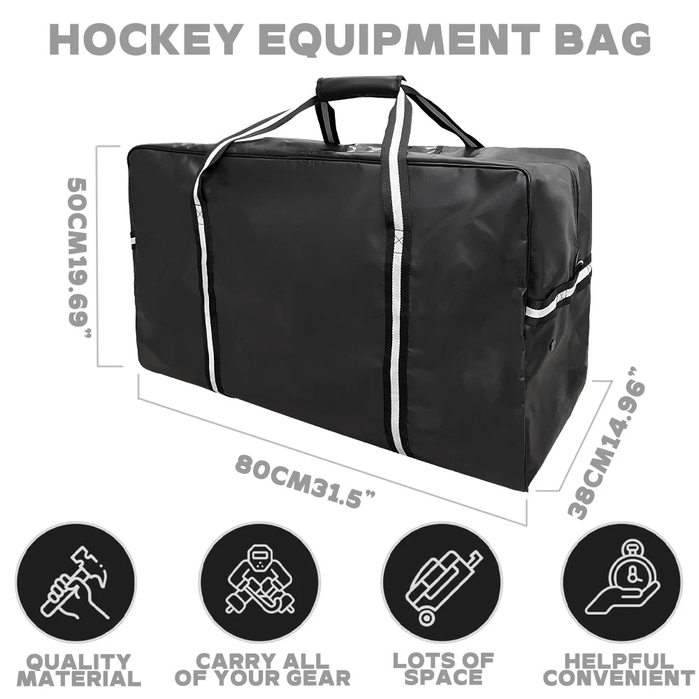 Ice Hockey Bag Hockey  Teen Adult Ventilated Sports Gear Bag.