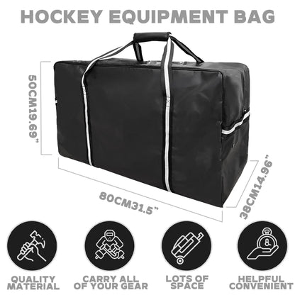 Ice Hockey Bag Hockey  Teen Adult Ventilated Sports Gear Bag.