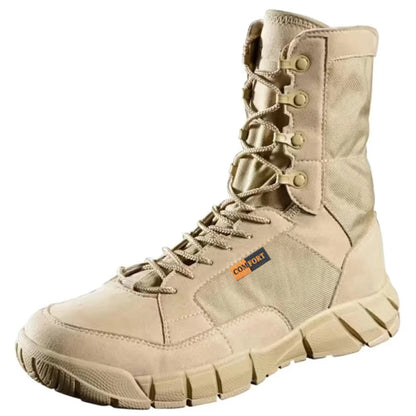 Lace Up Waterproof Outdoor Hiking Breathable Shoe.