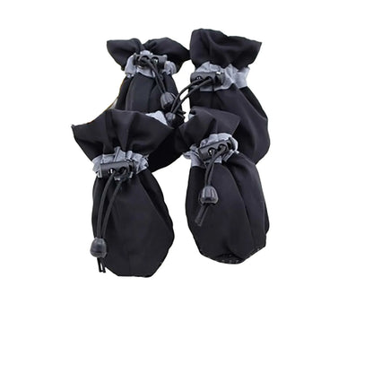 Dog Shoes That Don't Fall Off Breathable Soft-Soled Shoes Non-Slip Walking Shoes Adjustable.