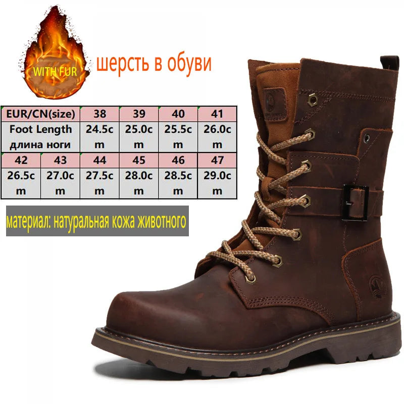 Hiking shoes Men waterproof hunting Boots .