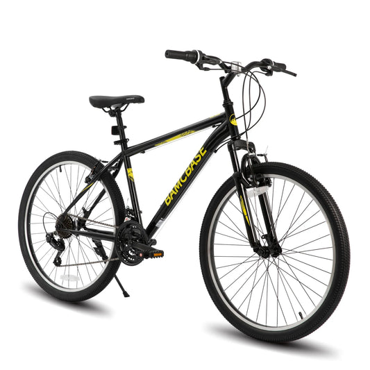 26 27.5 Inch Mountain Bike, with 21 Speeds, High-Tensile Steel Frame
