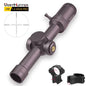 HD 1.2-6X24  Compact Riflescope SFP R&G Illumination 1/5 MIL Glass Etched Reticle.