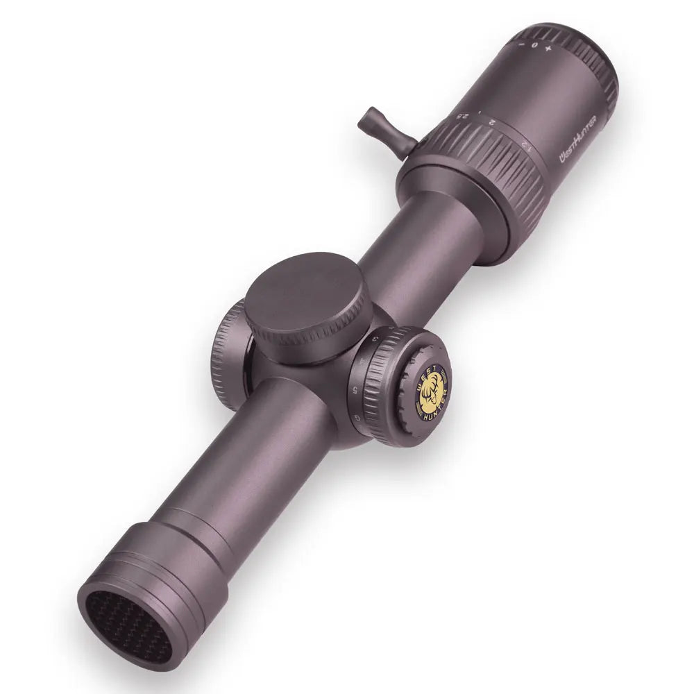 HD 1.2-6X24  Compact Riflescope SFP R&G Illumination 1/5 MIL Glass Etched Reticle.