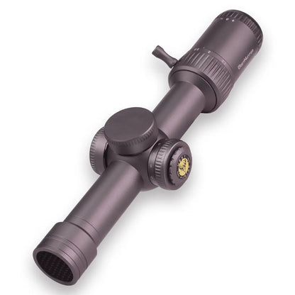 HD 1.2-6X24  Compact Riflescope SFP R&G Illumination 1/5 MIL Glass Etched Reticle.