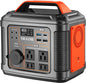 Portable Power Station, 300W 296Wh Solar Generator Quick Charge / 110V AC Outlets/DC.