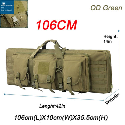 32 38 42 Inch Double Rifle Bag, Gun Case Rifle, Long Gun Bag .