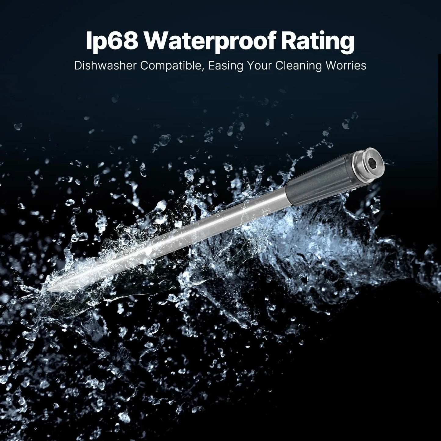 Wireless Meat Thermometer Digital Bluetooth Probe Rechargeable.