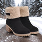 Winter Faux Fur Snow Boots For Women.