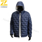 Winter Warm Padded Snow Coat Men's -20 Degree Hooded Outdoor Thick Parka.