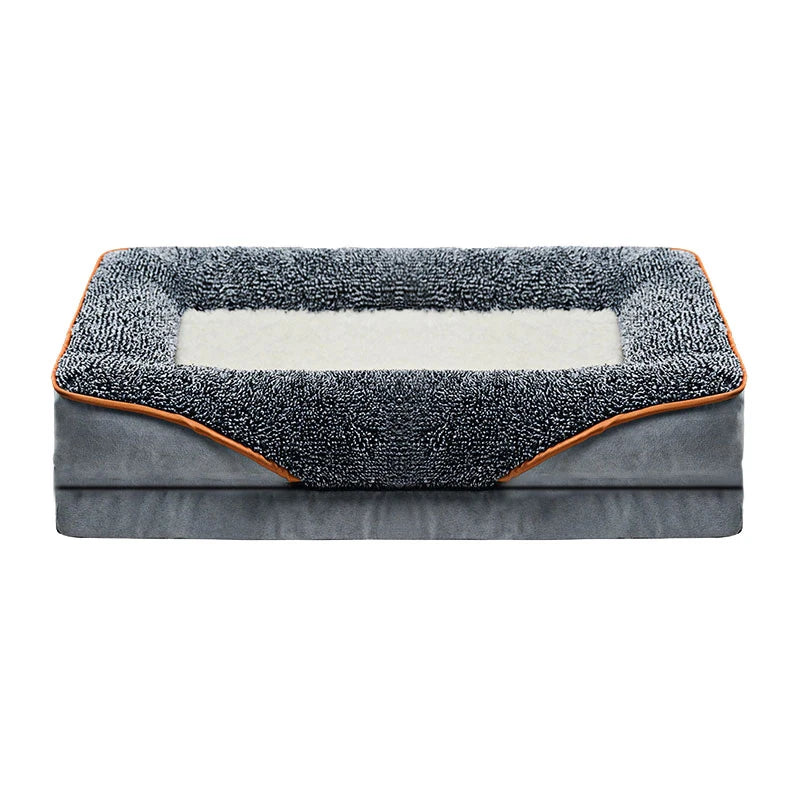 An oversized dog bed removable washable for all seasons, pet bed sofa.