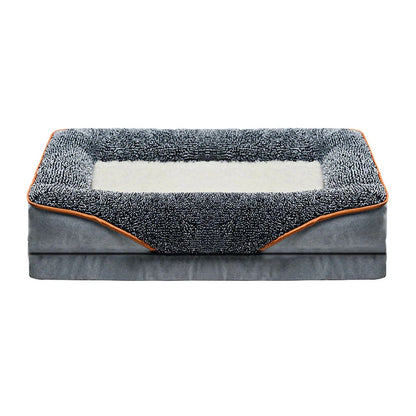 An oversized dog bed removable washable for all seasons, pet bed sofa.