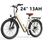 Mountain Bike 26" 24" 500W Motor 36V/374Wh/468Wh Battery.