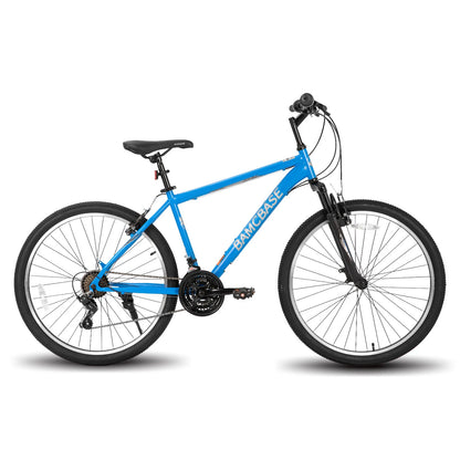 26 27.5 Inch Mountain Bike, with 21 Speeds, High-Tensile Steel Frame