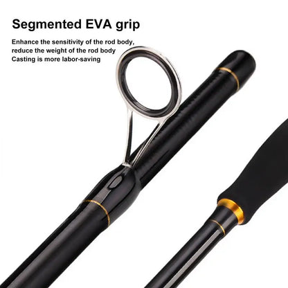 Travel Fishing Rods Lightweight Carbon Fiber Spin Rod .