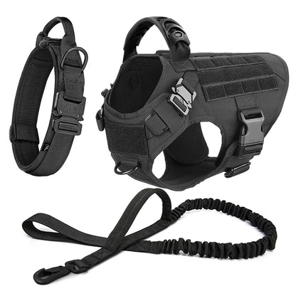 Large Dog Harness And Leash Set .