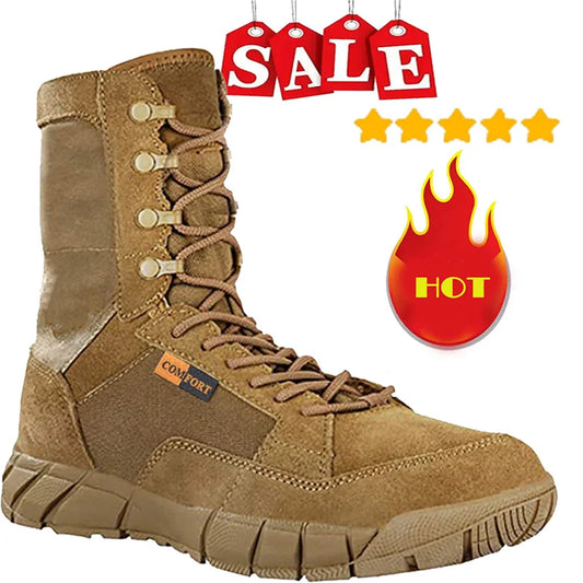Lace Up Waterproof Outdoor Hiking Breathable Shoe.