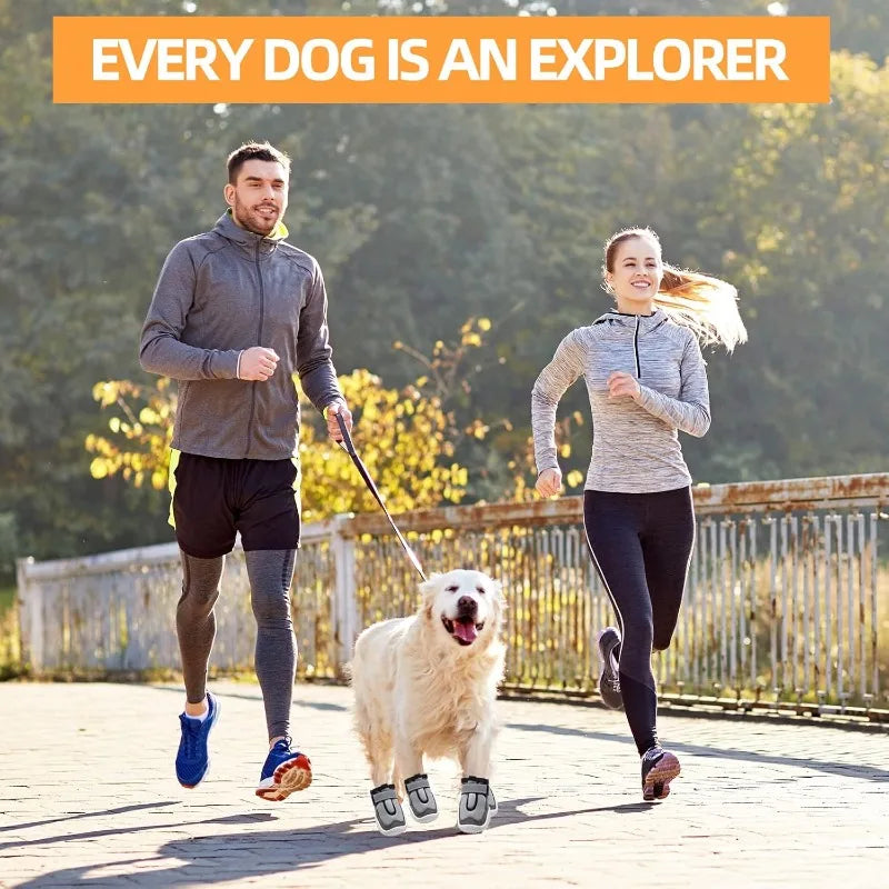 Dog Boot Non-Slip Breathable Outdoor Dog Shoe Heat Resistant.