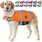 High Buoyancy Dog Life Jacket for Swimming Beach and Boating Activities.